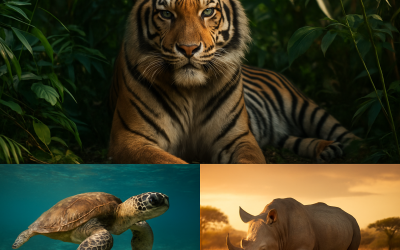 Les espèces animales en danger d’extinction