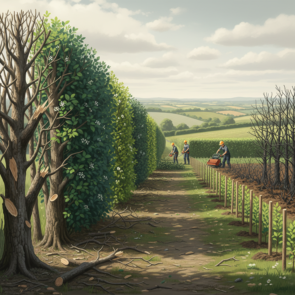 découvrez comment le gouvernement adopte une stratégie paradoxale en détruisant les haies pour mieux les préserver, et les enjeux environnementaux liés à cette approche.